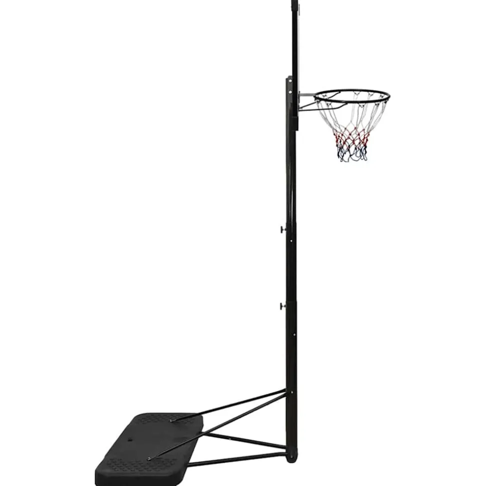 VIDAXL - Support de basket-ball transparent 256-361 cm polycarbonate