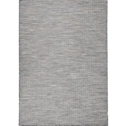 VIDAXL - Tapis à tissage plat d'extérieur 160x230 cm marron et bleu