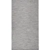 VIDAXL - Tapis à tissage plat d'extérieur 80x150 cm marron et bleu