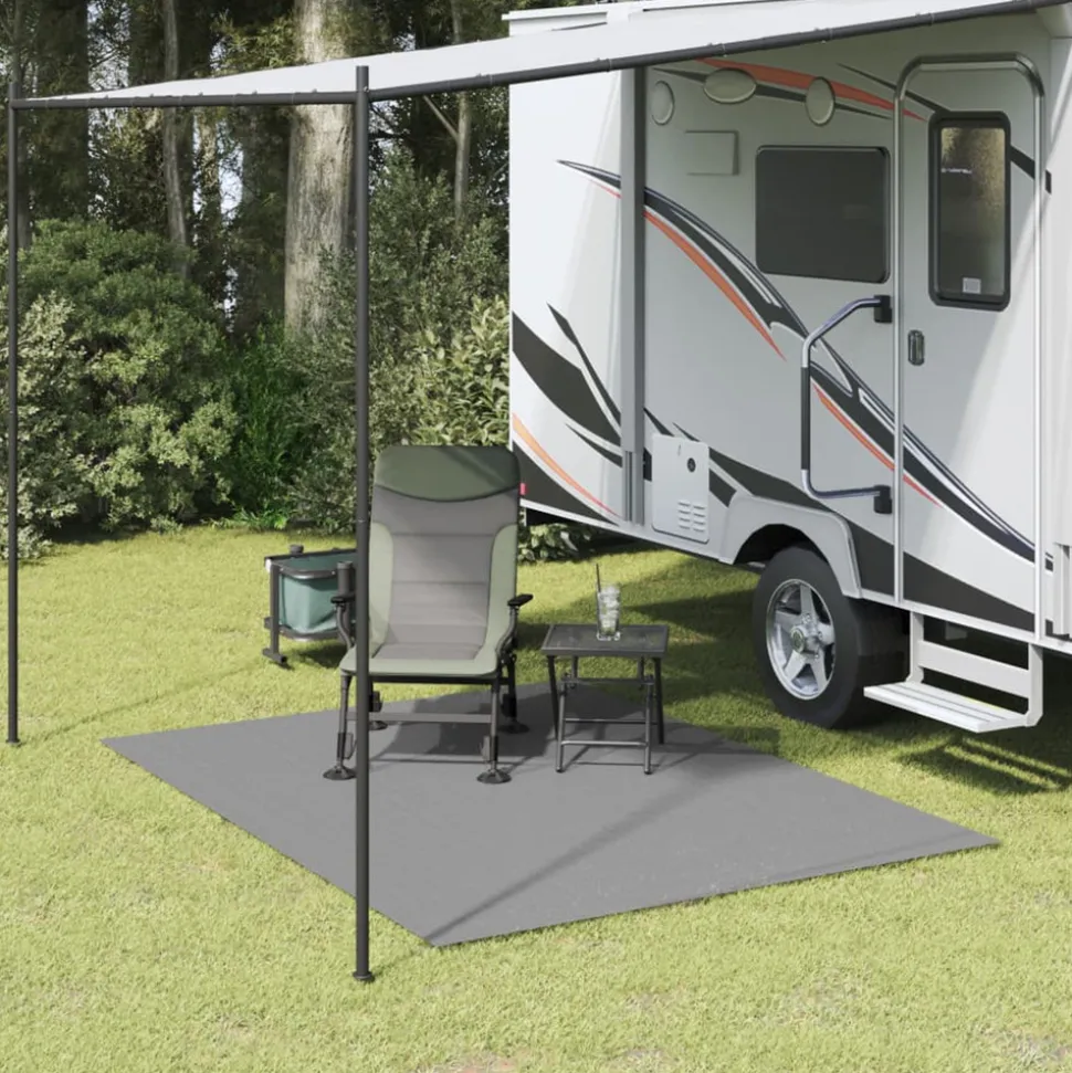 VIDAXL - Tapis de tente anthracite 2,5x2 m