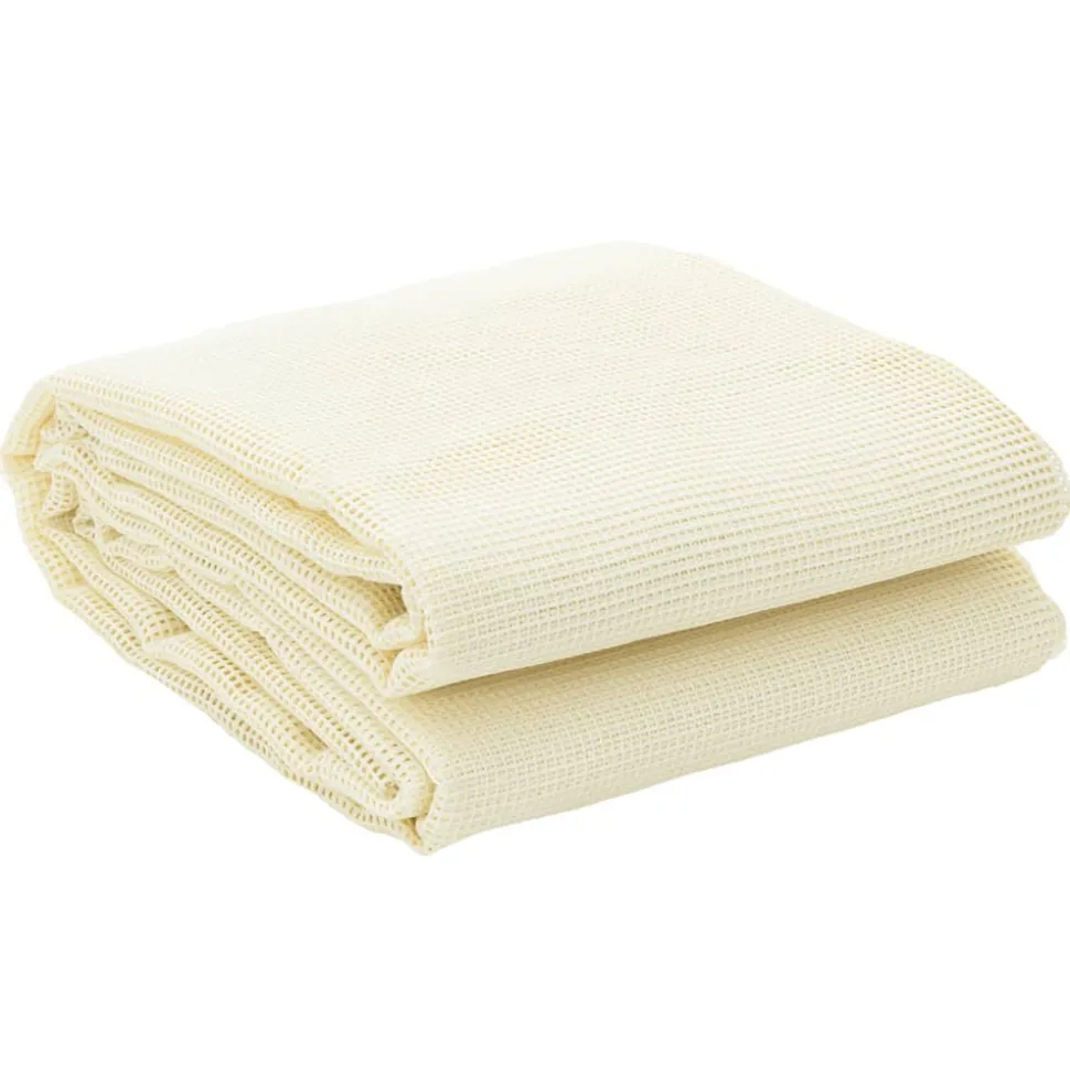 VIDAXL - Tapis de tente crème 4x3 m