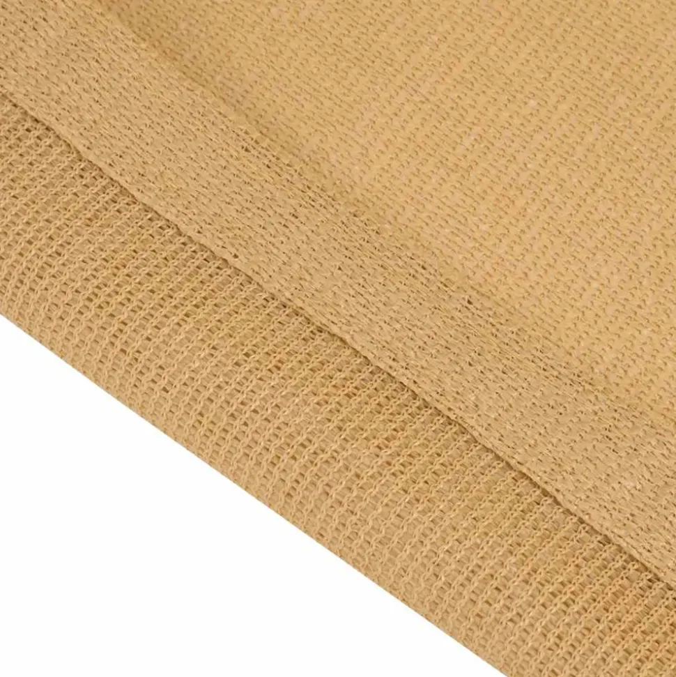 VIDAXL - Tapis de tente sable 250x450 cm pehd