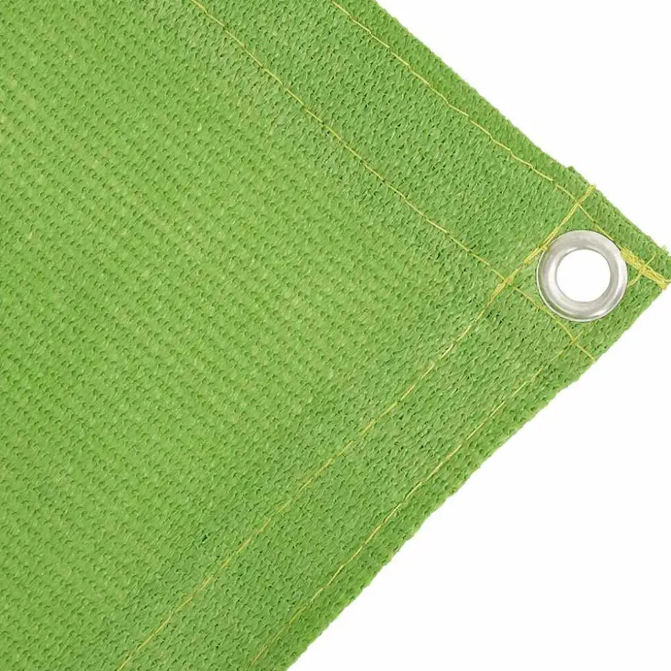 VIDAXL - Tapis de tente vert clair 250x500 cm pehd