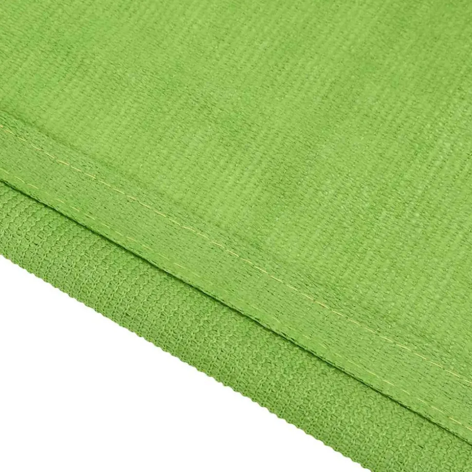 VIDAXL - Tapis de tente vert clair 250x500 cm pehd