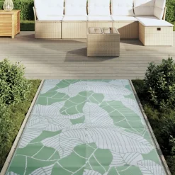 VIDAXL - Tapis d'extérieur arakil vert 120 x 180 cm pp