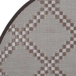 VIDAXL - Tapis d'extérieur arakil marron ø120 cm pp