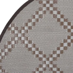 VIDAXL - Tapis d'extérieur arakil marron ø160 cm pp