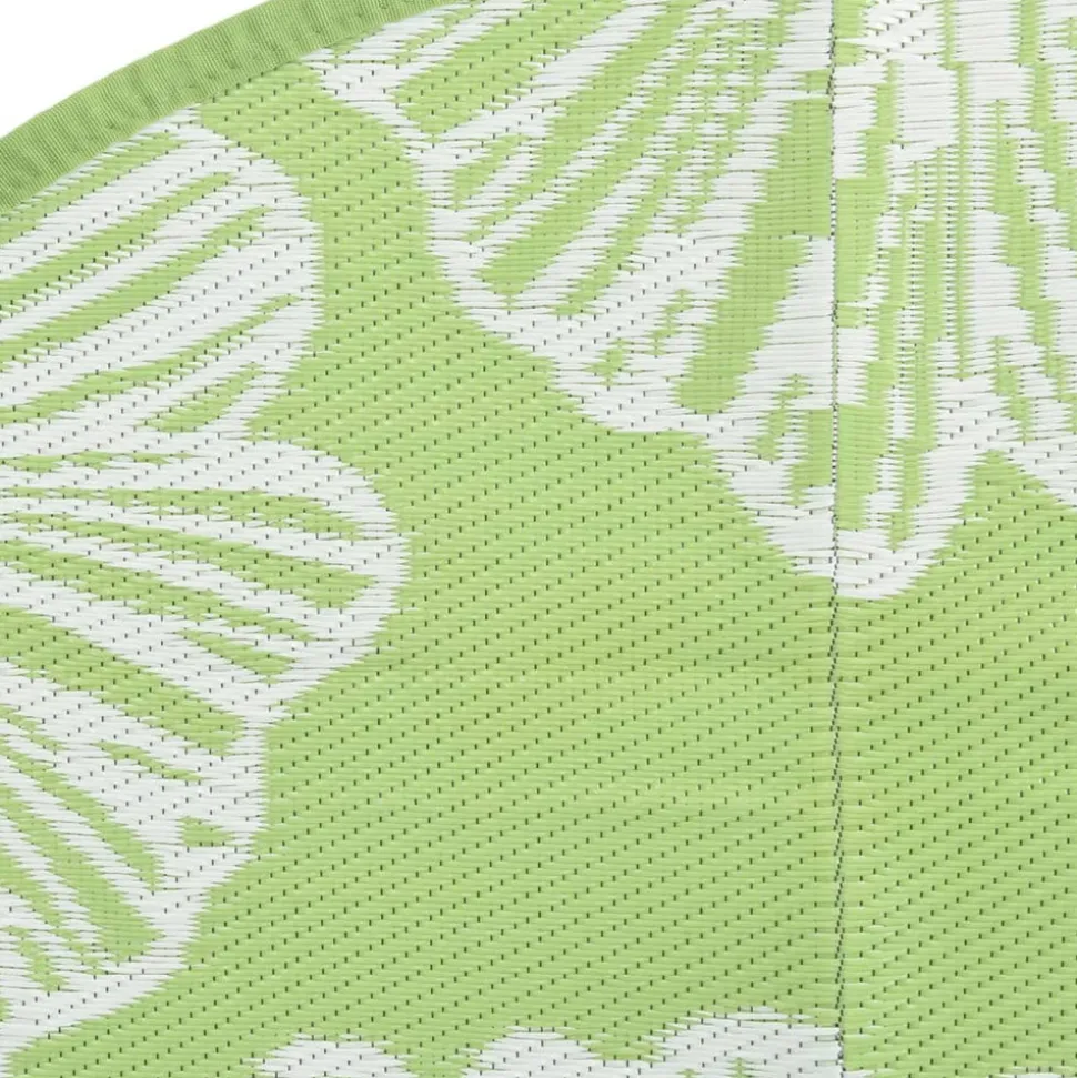 VIDAXL - Tapis d'extérieur arakil vert ø160 cm pp