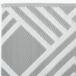 VIDAXL - Tapis d'extérieur arakil gris 120x180 cm pp