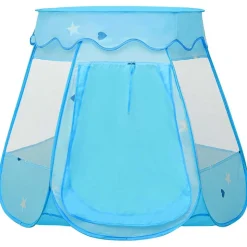 VIDAXL - Tente de jeu pour enfants bleu 102x102x82 cm