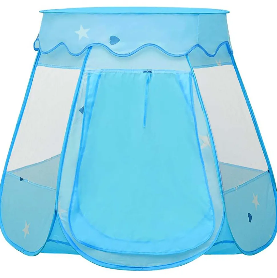 VIDAXL - Tente de jeu pour enfants bleu 102x102x82 cm
