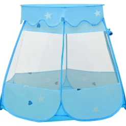 VIDAXL - Tente de jeu pour enfants bleu 102x102x82 cm