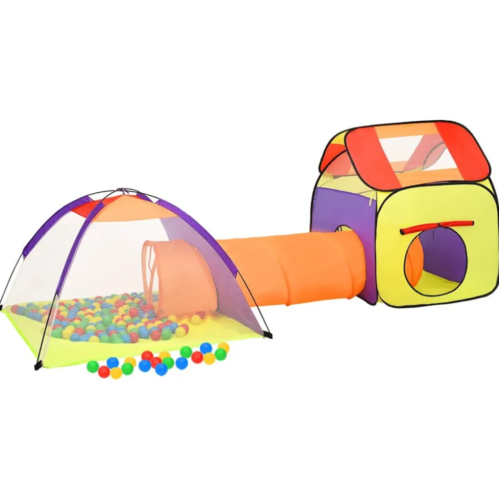VIDAXL - Tente de jeu pour enfants multicolore 338x123x111 cm