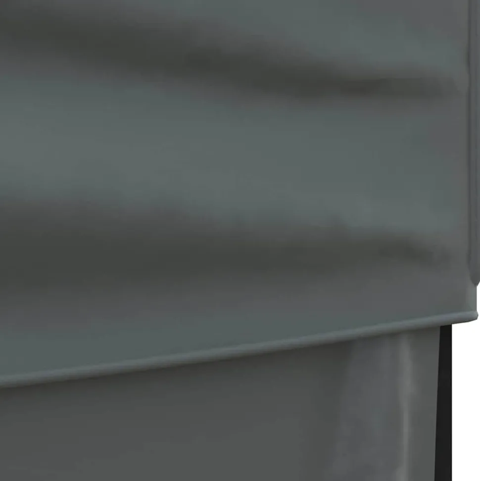 VIDAXL - Tente de réception pliable avec parois anthracite 3x3 m