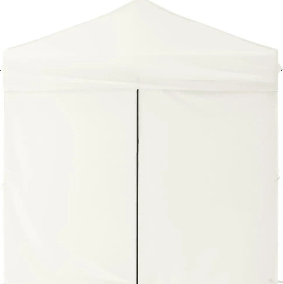 VIDAXL - Tente de réception pliable avec parois crème 2x2 m