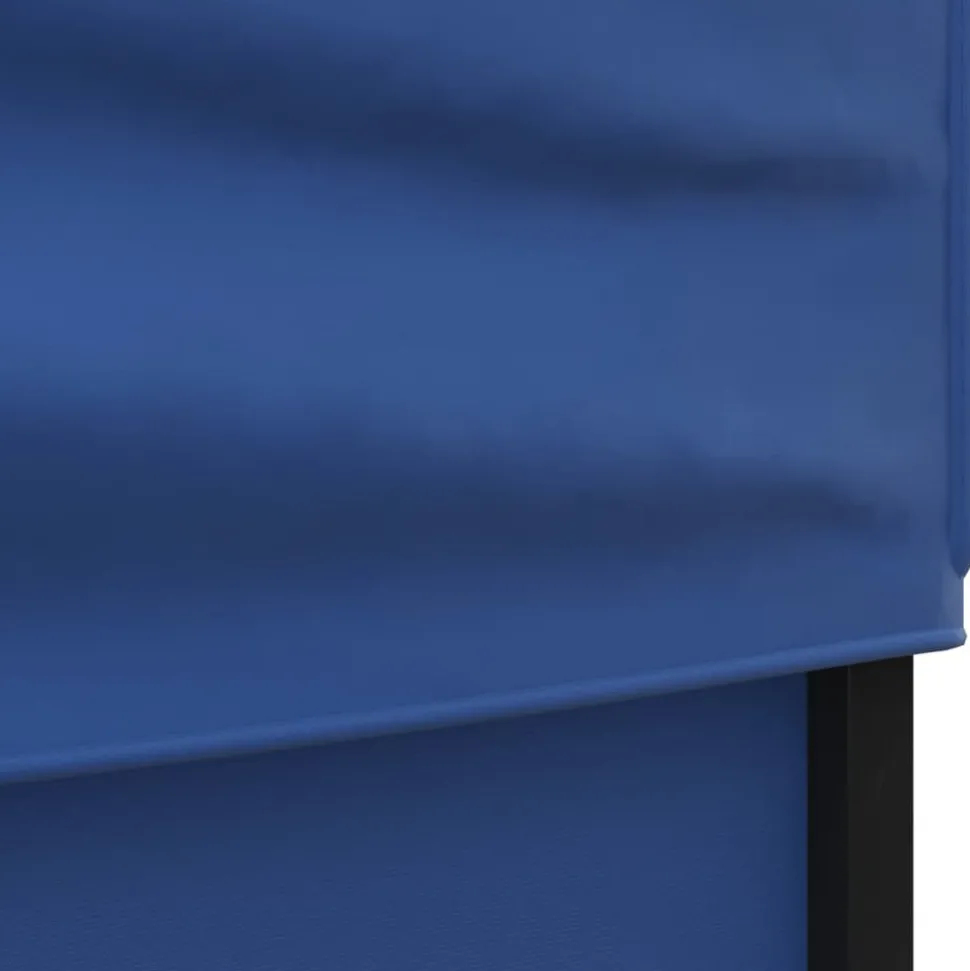 VIDAXL - Tente de réception pliable avec parois bleu 2x2 m
