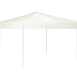 VIDAXL - Tente de réception pliable crème 3x3 m