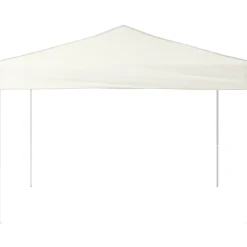 VIDAXL - Tente de réception pliable crème 3x3 m