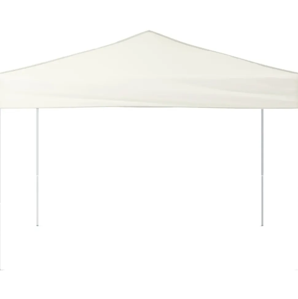 VIDAXL - Tente de réception pliable crème 3x3 m