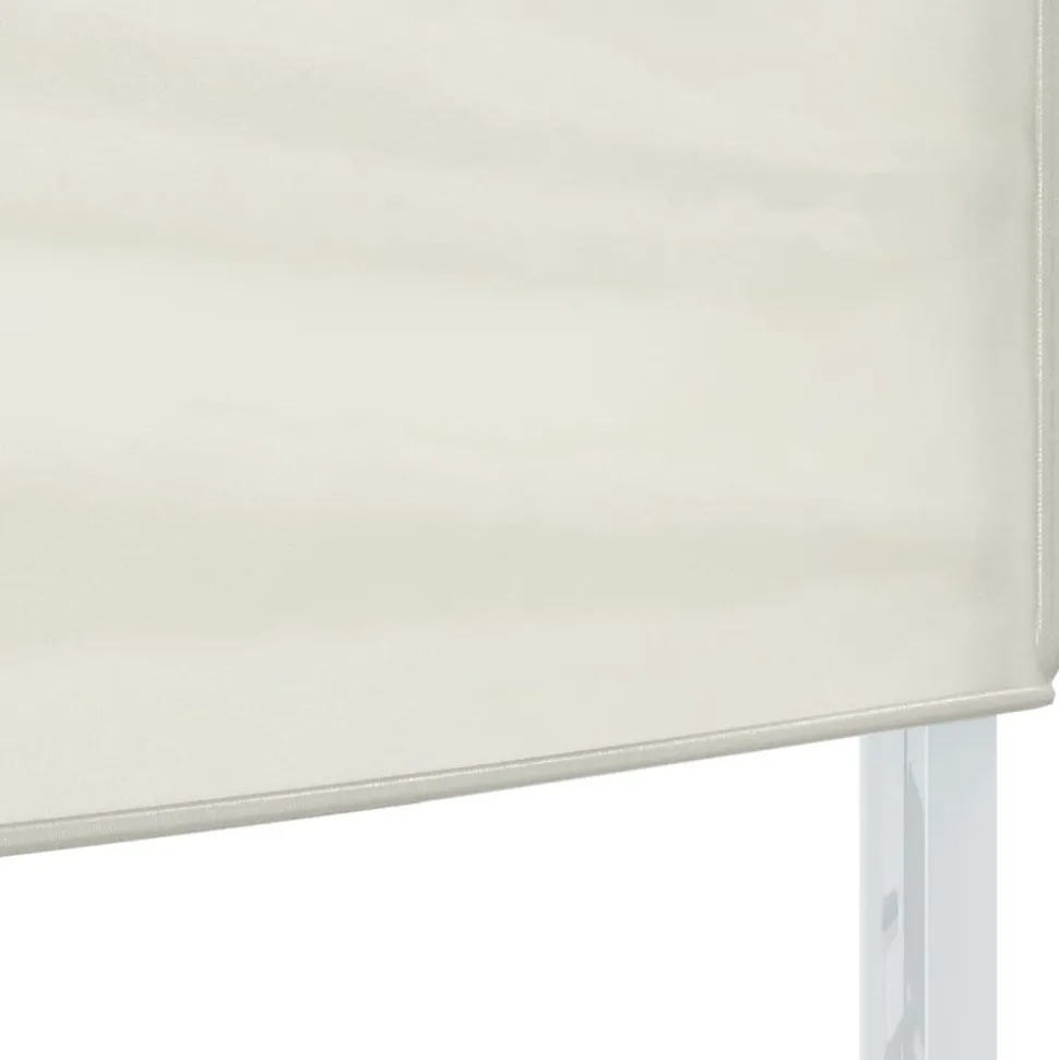 VIDAXL - Tente de réception pliable crème 3x3 m
