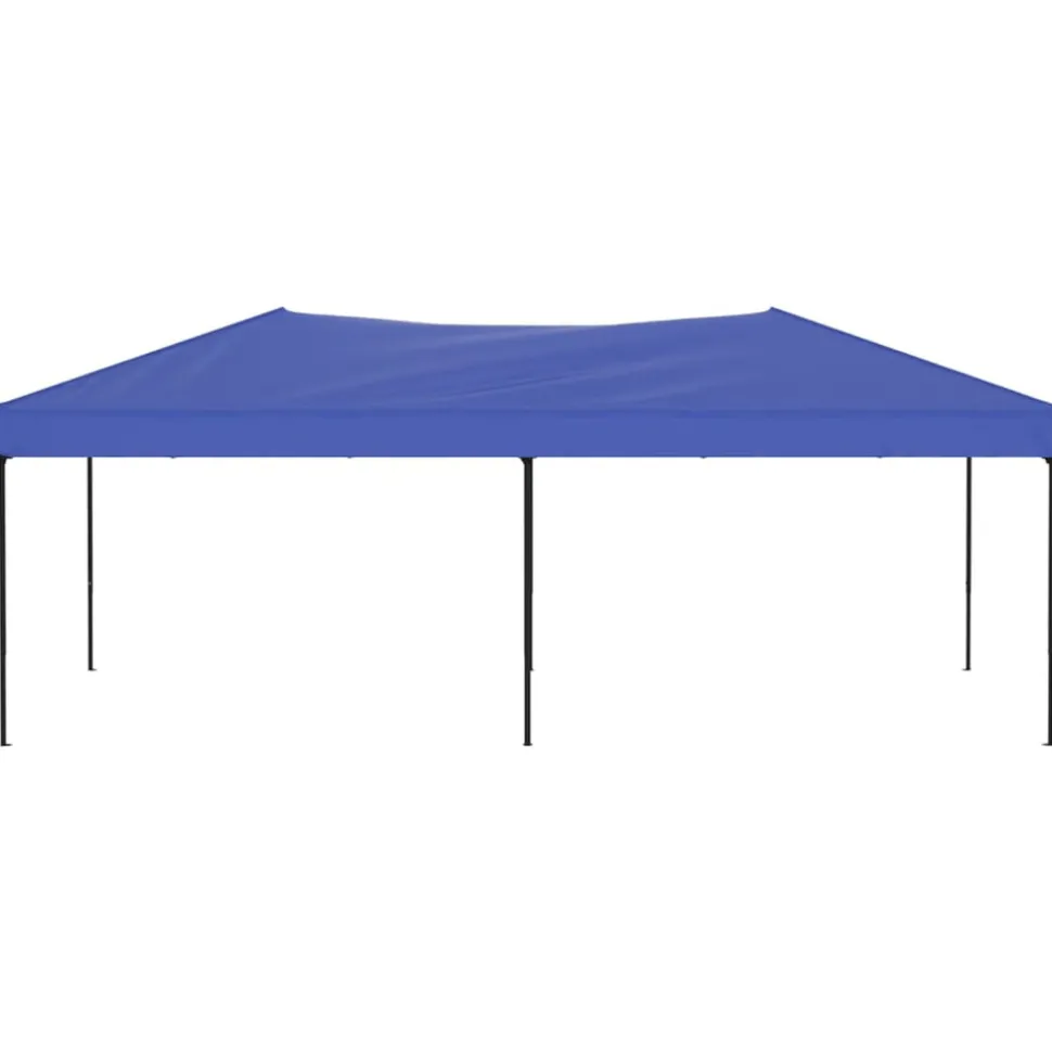 VIDAXL - Tente de réception pliable bleu 3x6 m