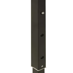 VIDAXL - Tente de réception pliable avec parois noir 3x3 m