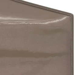 VIDAXL - Tente de réception pliable taupe 3x3 m