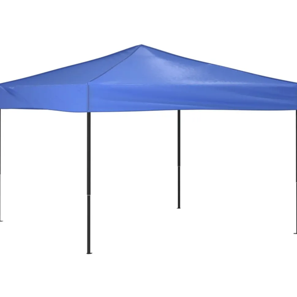 VIDAXL - Tente de réception pliable bleu 3x3 m