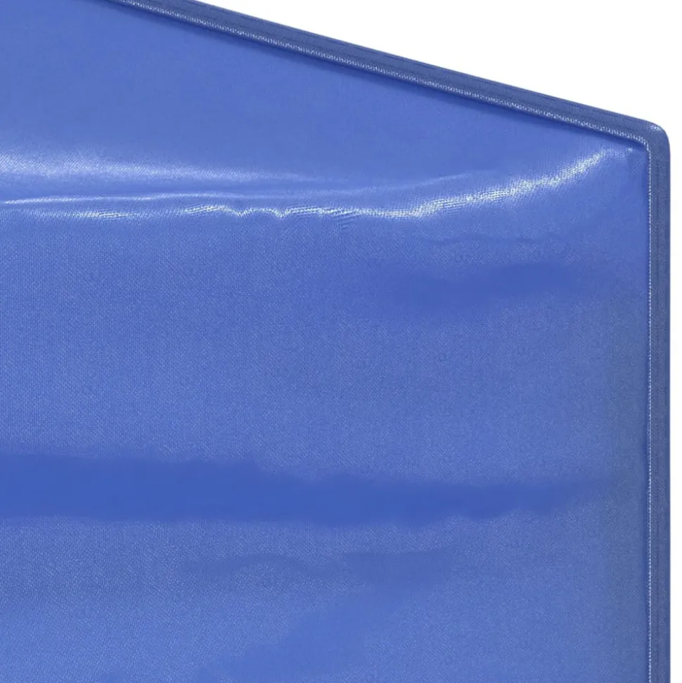 VIDAXL - Tente de réception pliable bleu 3x3 m