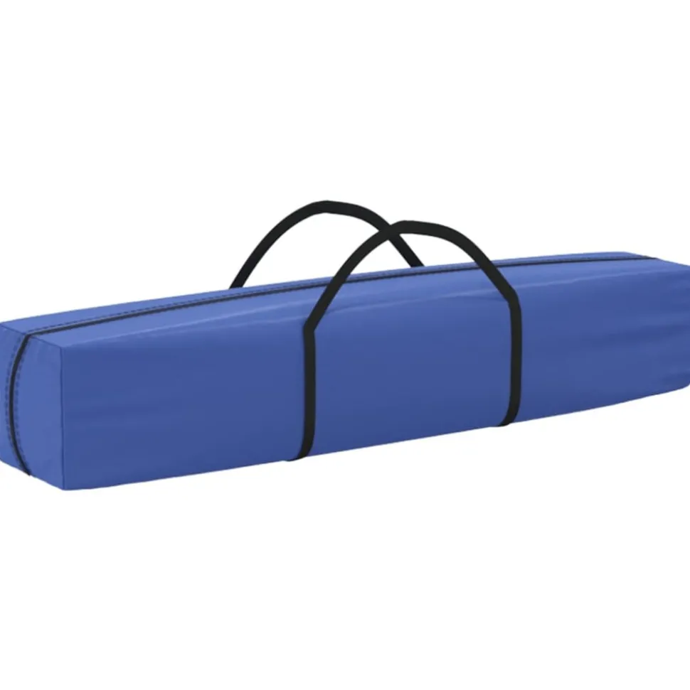 VIDAXL - Tente de réception pliable bleu 3x3 m