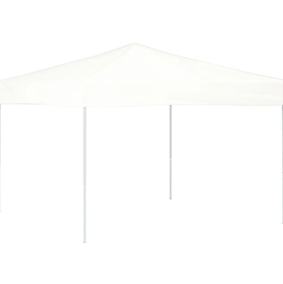 VIDAXL - Tente de réception pliable blanc 3x3 m