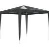 VIDAXL - Tente de réception professionnelle 2,5x2,5 m anthracite 90 g/m²