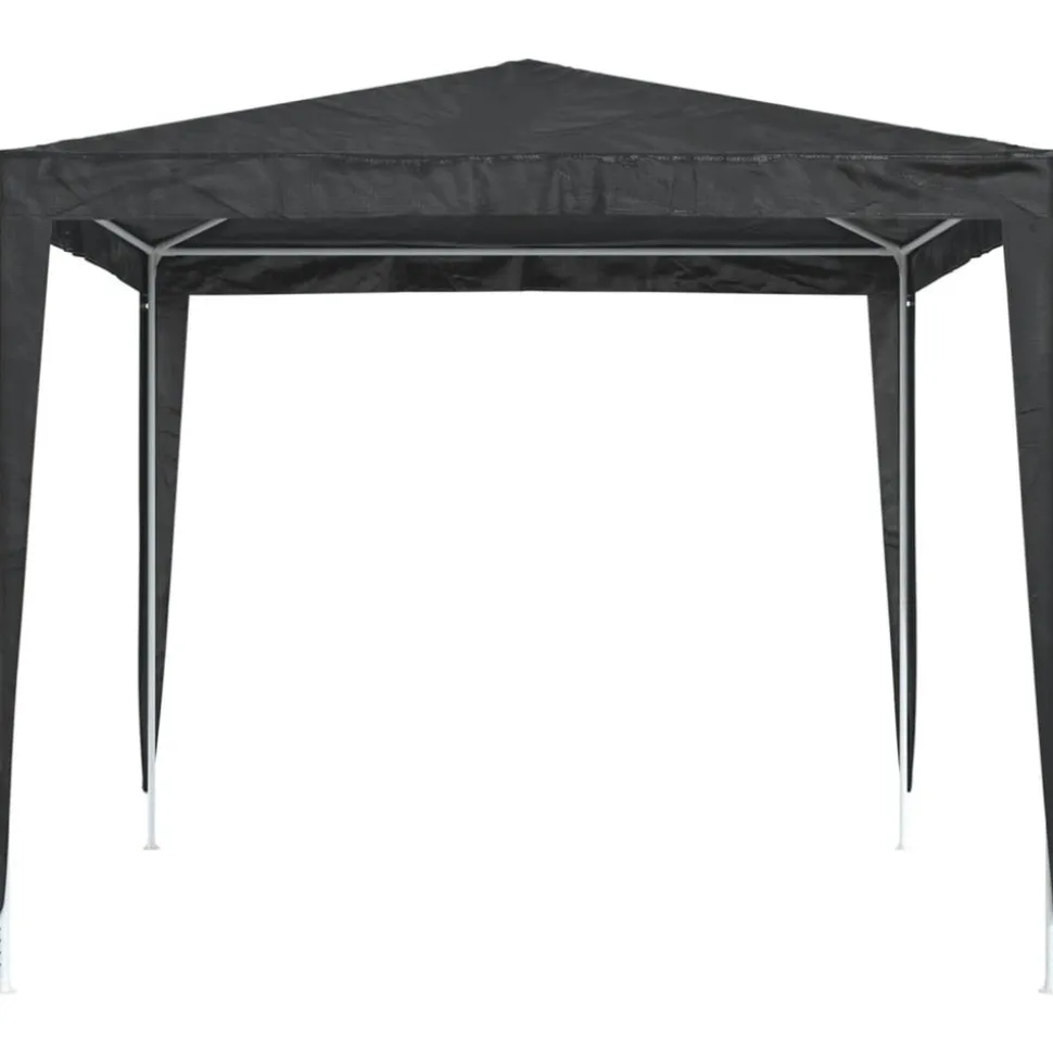 VIDAXL - Tente de réception professionnelle 2,5x2,5 m anthracite 90 g/m²
