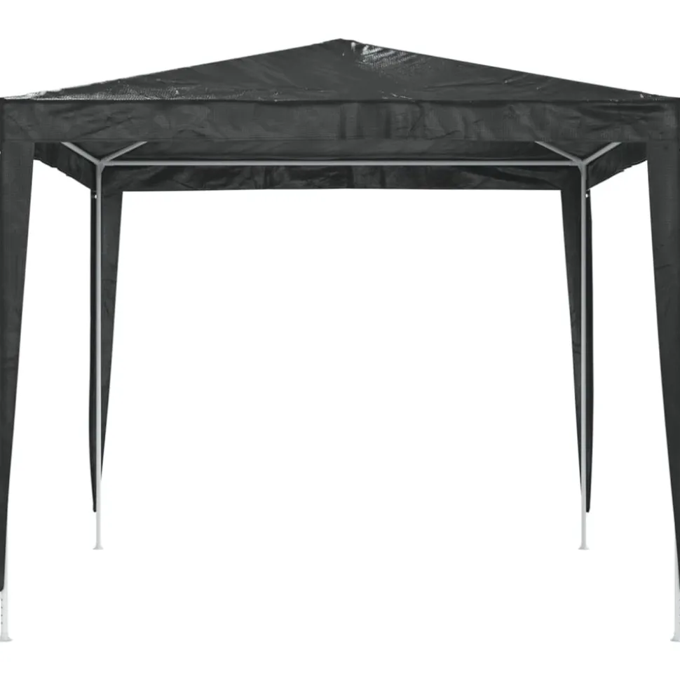 VIDAXL - Tente de réception professionnelle 2,5x2,5 m anthracite 90 g/m²