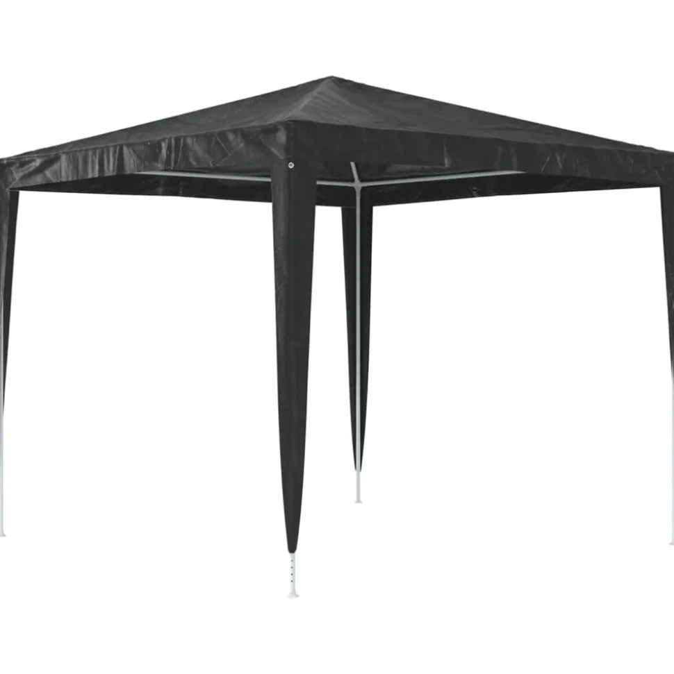 VIDAXL - Tente de réception professionnelle 2,5x2,5 m anthracite 90 g/m²