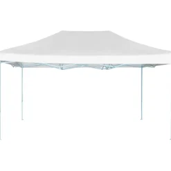 VIDAXL - Tente de réception pliable professionnelle 280x410x315 cm acier blanc