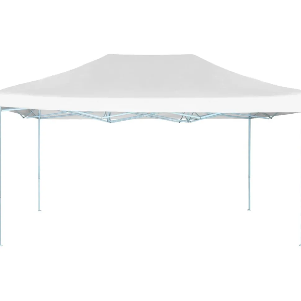 VIDAXL - Tente de réception pliable professionnelle 280x410x315 cm acier blanc