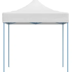 VIDAXL - Tente de réception pliable professionnelle 280x410x315 cm acier blanc