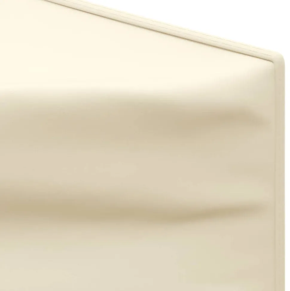 VIDAXL - Tente de réception pliable avec parois crème 3x3 m