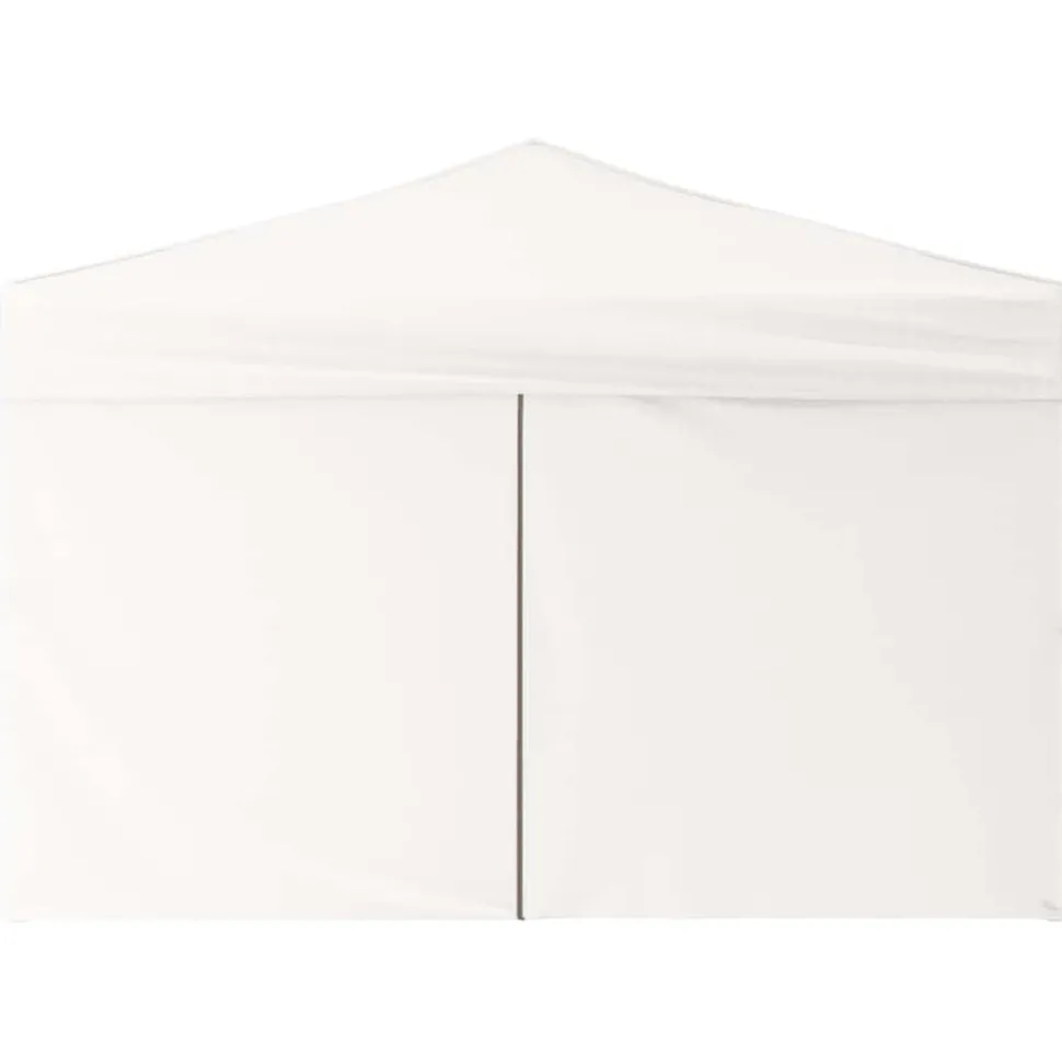 VIDAXL - Tente de réception pliable avec parois blanc 3x3 m