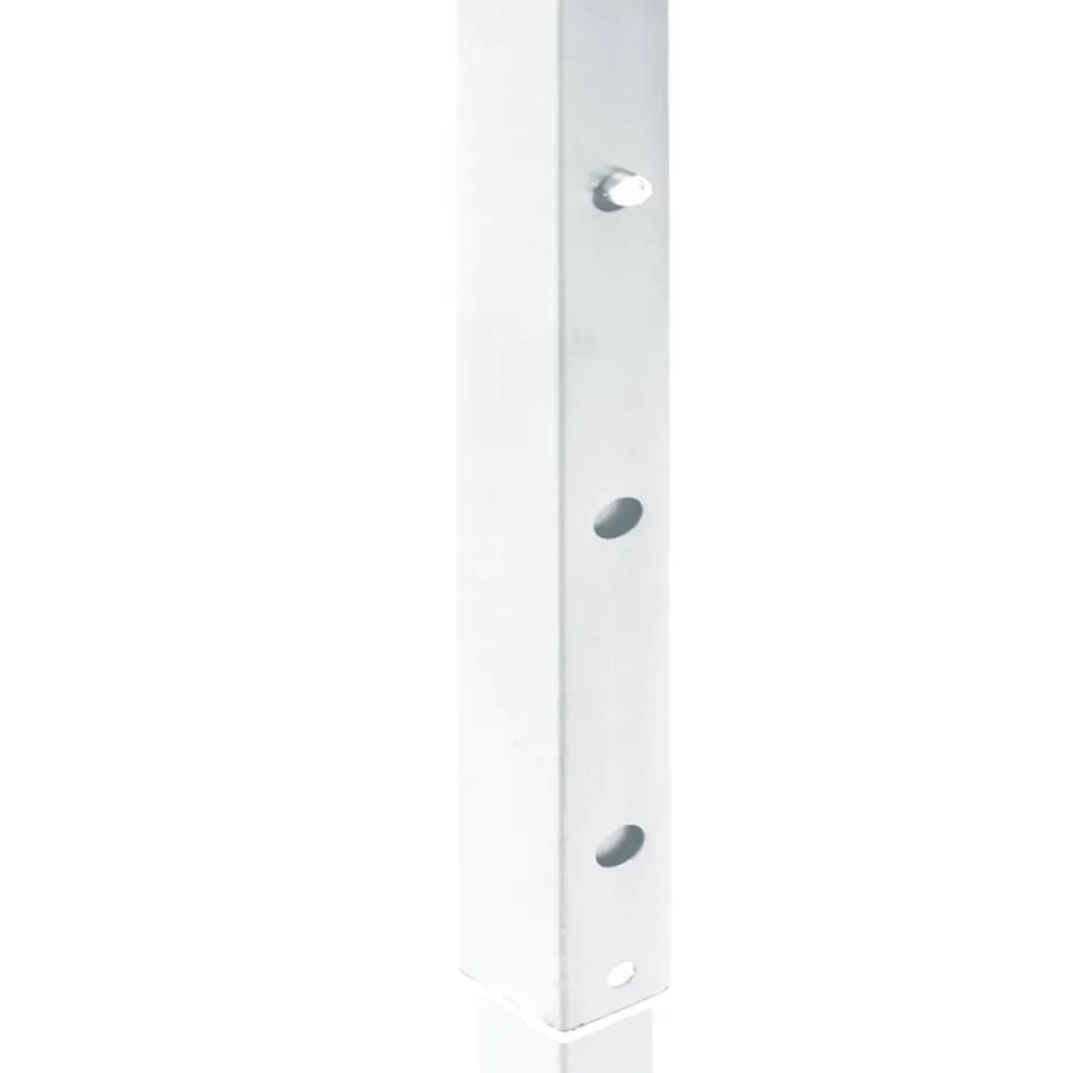VIDAXL - Tente de réception pliable avec parois blanc 3x3 m