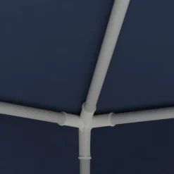VIDAXL - Tente de réception avec parois latérales 2x2 m bleu 90 g/m²