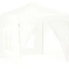 VIDAXL - Tente de réception pliable avec parois blanc 2x2 m