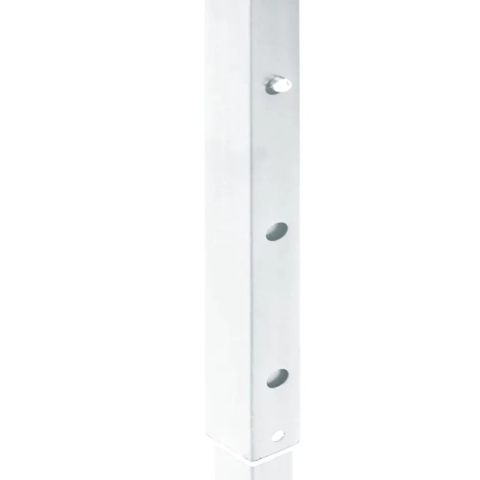 VIDAXL - Tente de réception pliable avec parois blanc 2x2 m