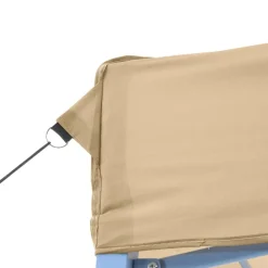 VIDAXL - Tente de réception pliable escamotable beige 580x292x315 cm