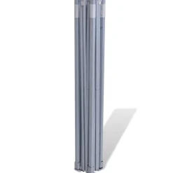 VIDAXL - Tente pliable avec 4 parois crème 3 x 3 m