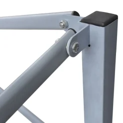 VIDAXL - Tente pliable avec 2 parois 291x291x315 cm crème