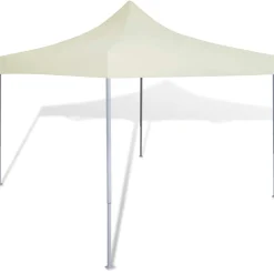 VIDAXL - Tente pliable crème 3 x 3 m