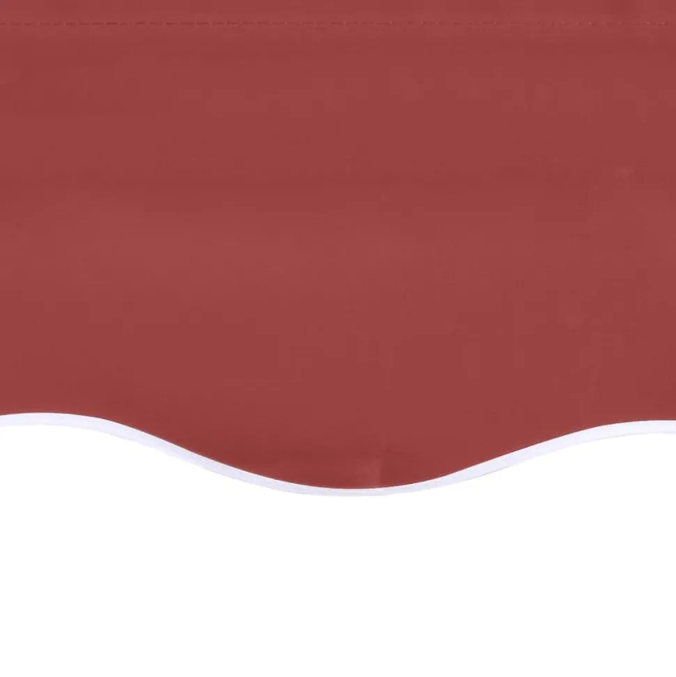 VIDAXL - Tissu de remplacement pour auvent bordeaux rouge 3x2,5 m