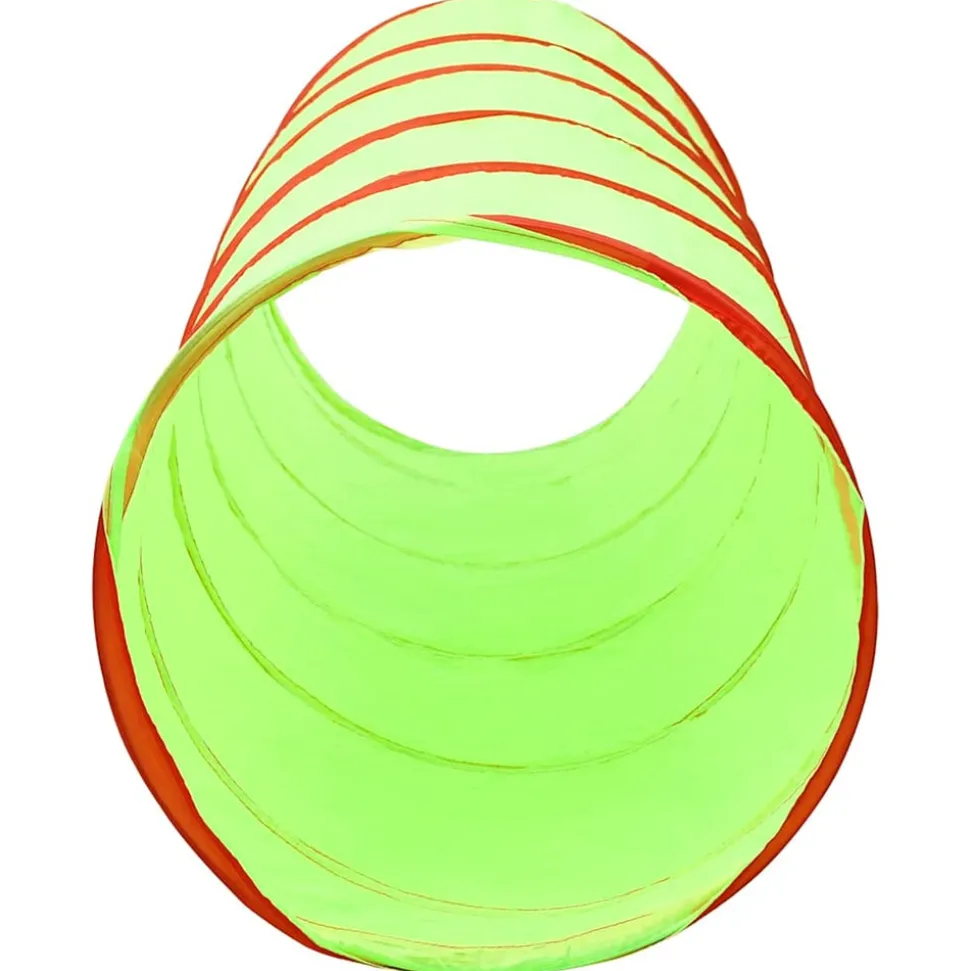 VIDAXL - Tunnel de jeu pour enfants vert 175 cm polyester